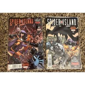 SPIDER-ISLAND #4 & 5 Marvel Comics Lot *‎ 2015